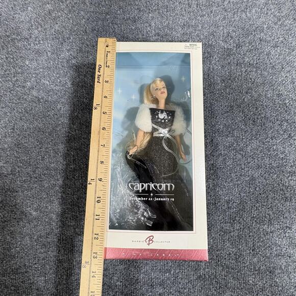 Barbie Collector Zodiac Capricorn Doll Pink Label 2004 In Box Horoscope Mattel - Picture 9 of 10